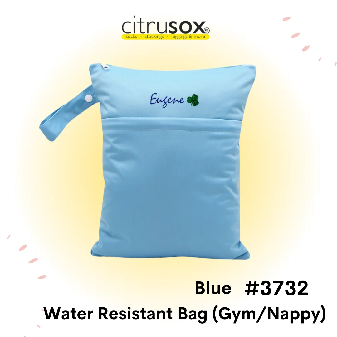 Personalised Water-Resistant Zip Gym Wet Bag