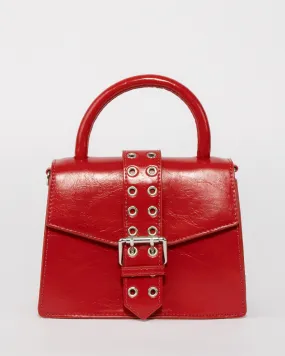 Red Eleanor Buckle Bag