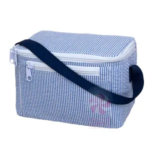 Seersucker Lunch Totes
