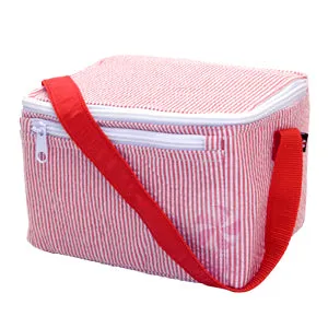 Seersucker Lunch Totes