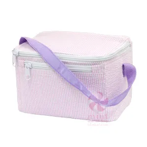 Seersucker Lunch Totes