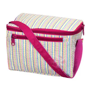 Seersucker Lunch Totes