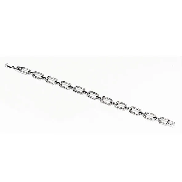 SILVER DIAMOND BRACELET