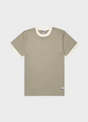 Sunspel x Nigel Cabourn Carbon Brushed T‑shirt