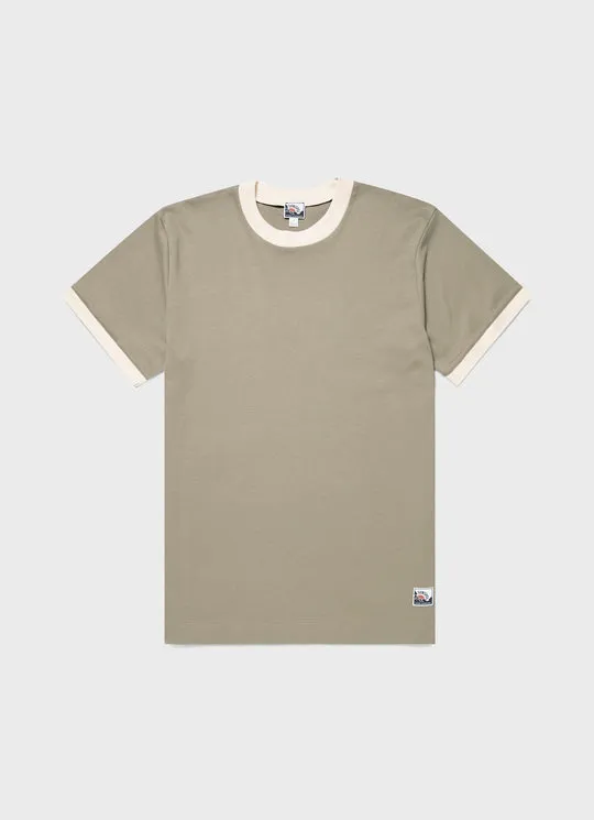 Sunspel x Nigel Cabourn Carbon Brushed T‑shirt