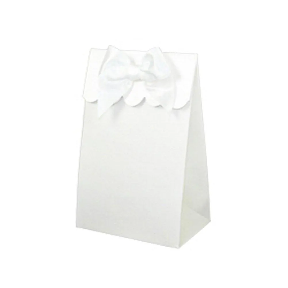 Sweet Shoppe Candy Boxes - SPARKLE WHITE (Set of 48)