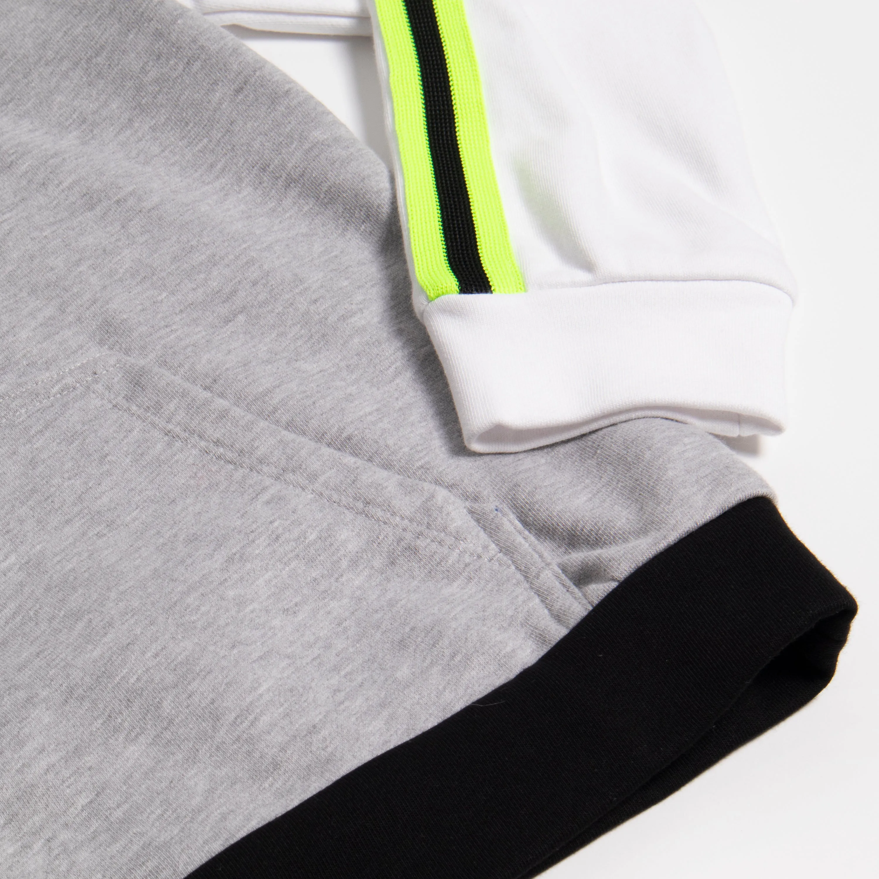 Taped Color Block Hoodie