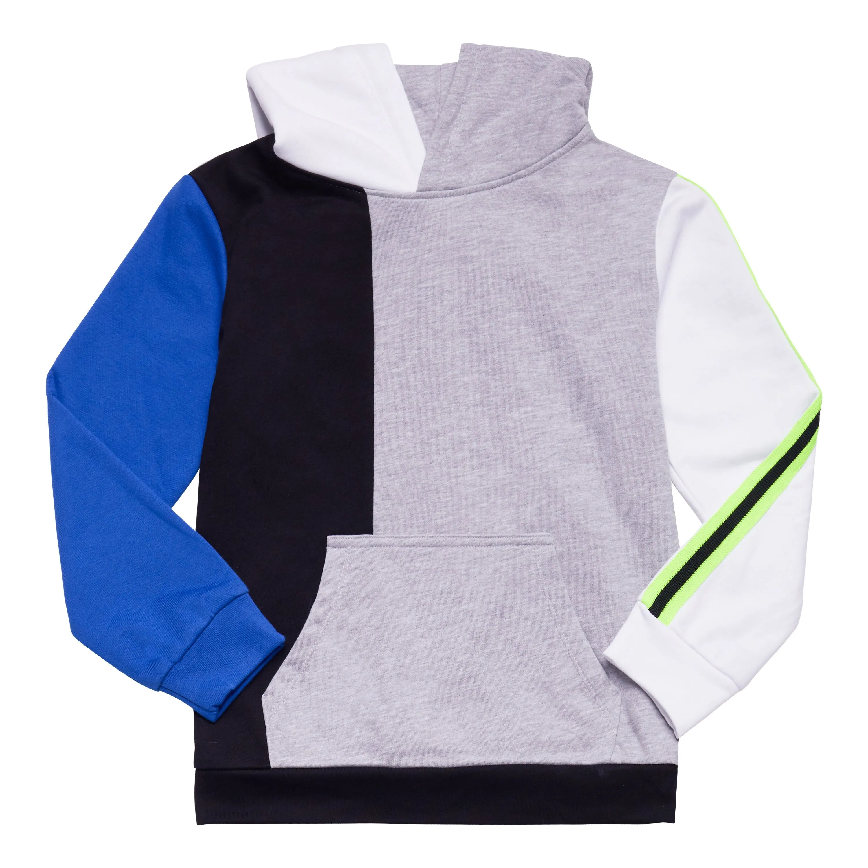 Taped Color Block Hoodie