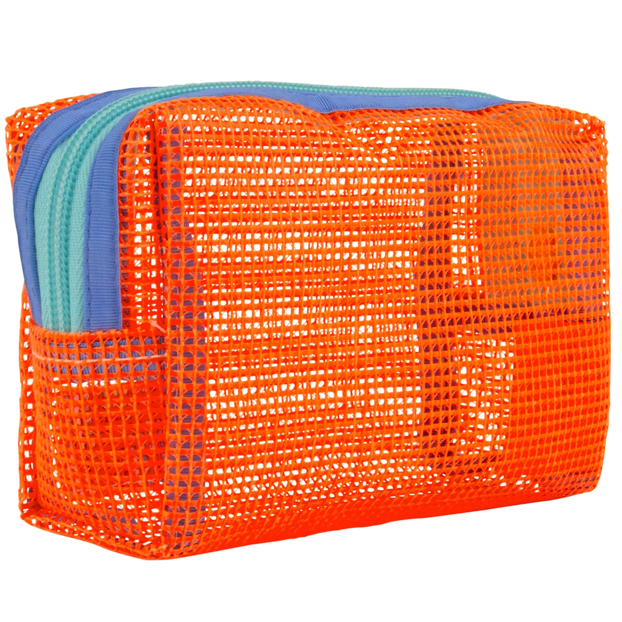 Tiger Mesh Chubby Zip Pouch