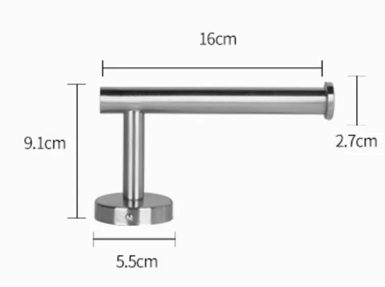 Toilet Paper Holder - Round Series 2200-05