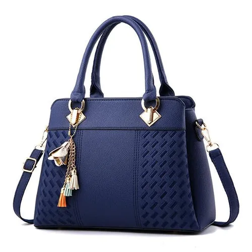 Top-handle Embroidery Crossbody Shoulder Bag