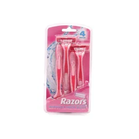 UBL Disposable Razors Ladies 4s