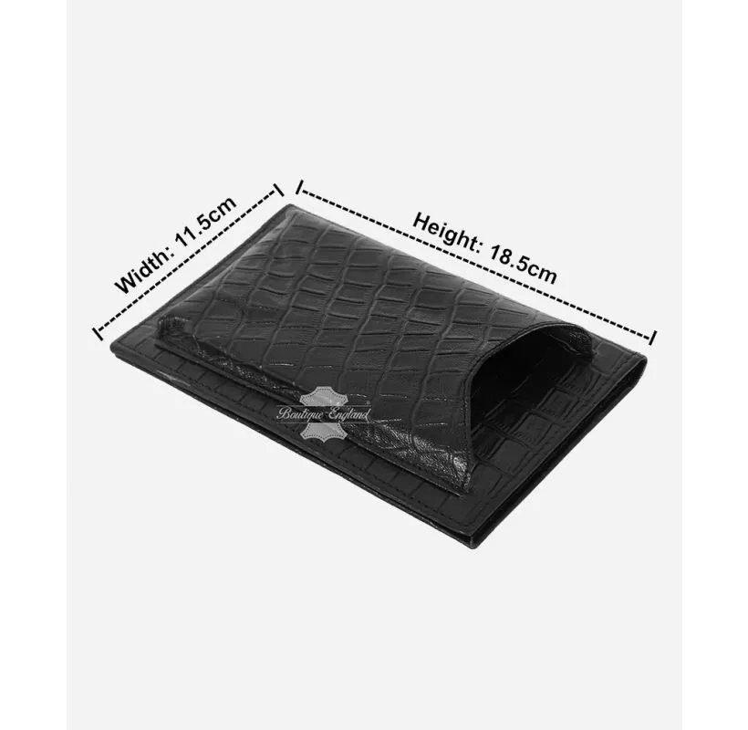 Universal Leather Phone Wallet Bifold, Passport & Credit Card Holder