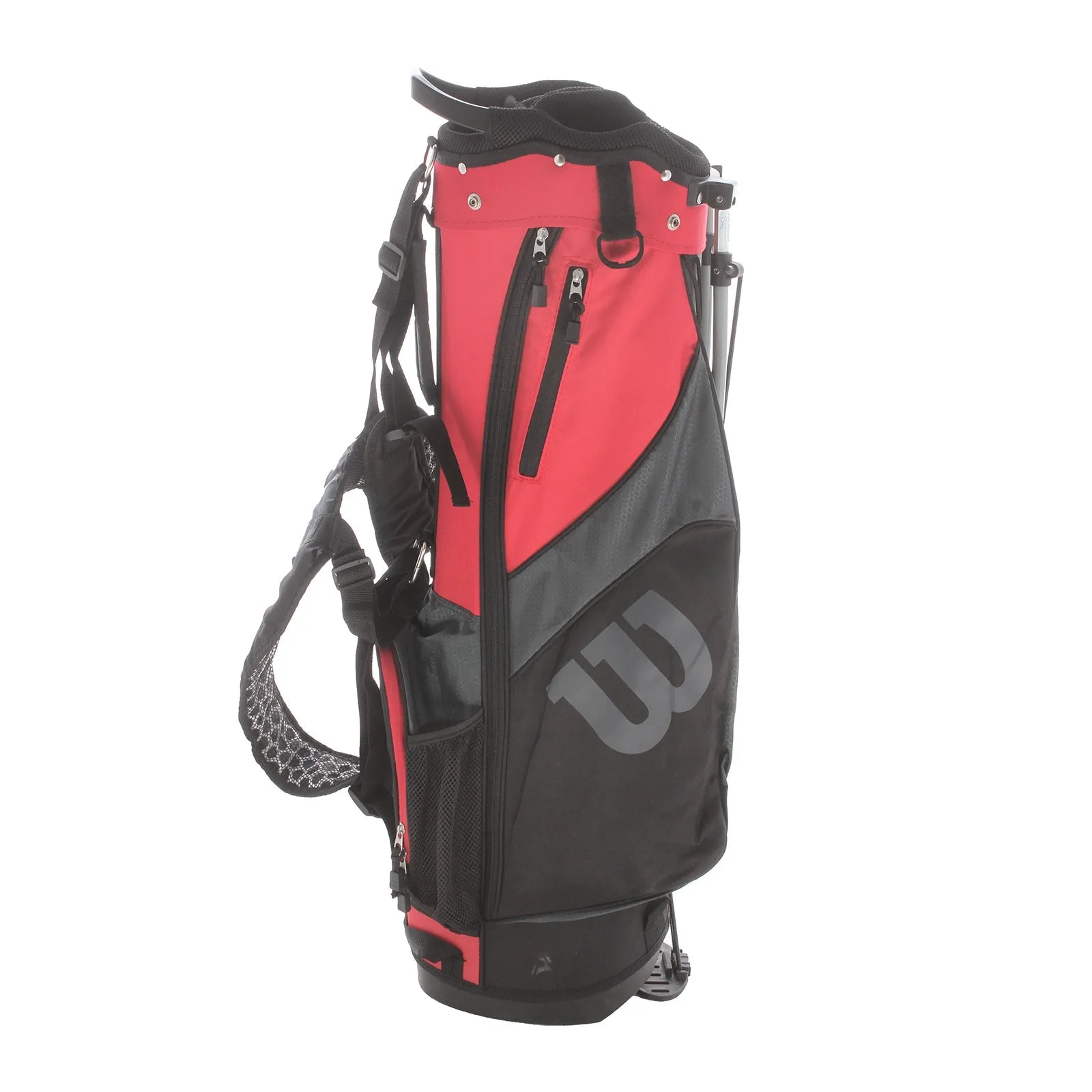 Wilson Stand Bag - Black/Red