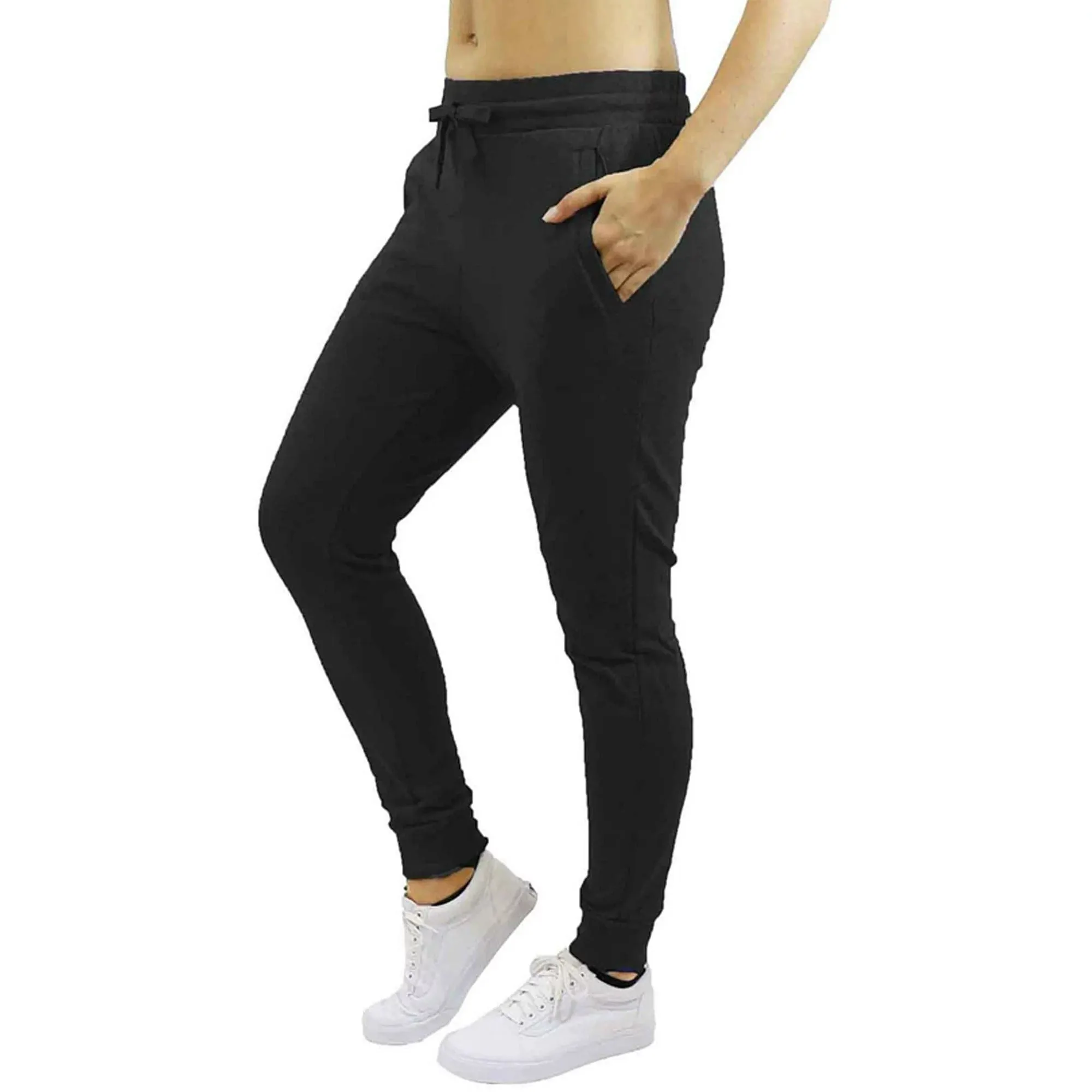 Womens Slim Fit Jogger Active Sweatpants Lounge Sports Running