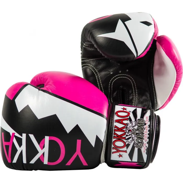 YOKKAO FROST PINK BOXING GLOVES